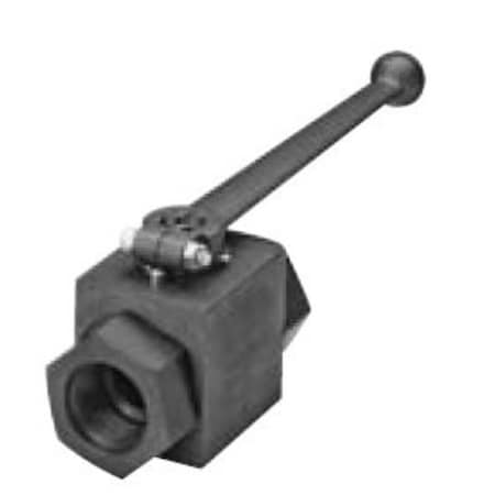 Hydac 2-Way Hydraulic Ball Valve, Size 6 KHB-06NPT-1114-11X-A